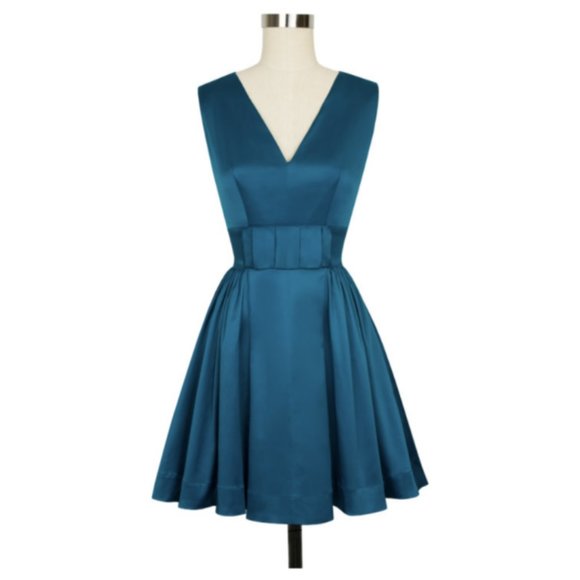 Trashy Diva Dresses & Skirts - Trashy Diva Dragonfly Cutie Dress, Stretch Cotton Blend Satin, Like New, Pockets